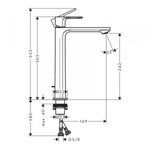 hansgrohe_rebris_s_240mm_negru_mat_schita_e-baie.ro