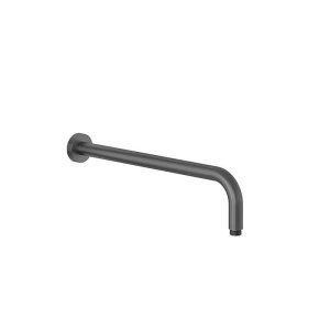 Braț de duș Kludi A-QA, cu montaj pe perete, rozetă rotundă, 40 cm, gun metal_9