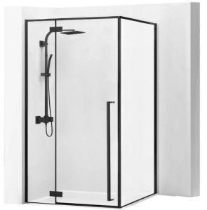 Cabina De Dus Fargo 120x90 Black Mat_8