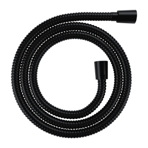 Furtun de dus, Omnires, 150 cm, negru mat_4