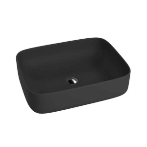 Lavoar pe blat Spectrum, Castor Black, dreptunghiular, negru mat_10