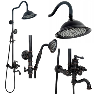 Set De Dus Cu Scurgere Rea Vintage Negru_2