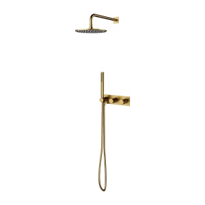 Set de dus incastrat, Omnires CONTOUR, auriu periat_23