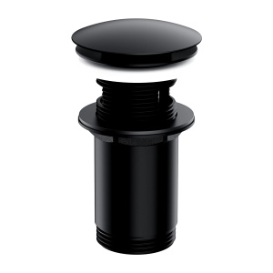 Ventil click-clack Omnires, cu preaplin, negru mat_4