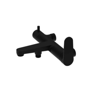 Baterie cadă-duș LaVita, Coral, montaj pe perete, negru mat_24