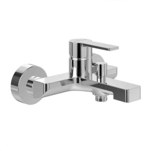 Baterie cada-dus Villeroy&Boch, Architectura, cu montaj pe perete, crom_4