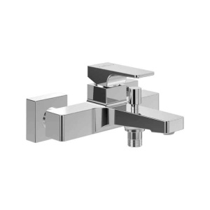 Baterie cadă-duș Villeroy&Boch, Architectura Square, montaj pe perete, crom_9