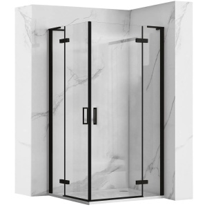 Cabina Dus Rea Hugo Double Black 90x90_18