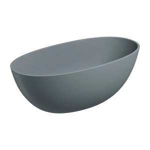 Cada freestanding, Omnires SHELL M+, 148 x 75 cm, gri cenușă mat_19