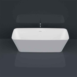 Cadă freestanding , Teko Cairo ,din compozit, 157x65x56 cm, alb mat_5