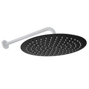 Cap De Duș Rea Black Matt 25cm_1