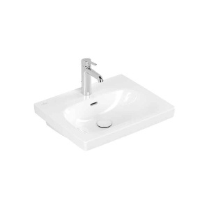 Lavoar suspendat Villeroy&Boch Skyla 55 cm, CeramicPlus, alb alpin_24
