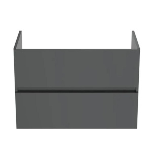 Mobilier pentru lavoar Ideal Standard, Eurovit 80, 2 sertare soft close, gri mat_4