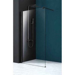 Paravan de duș walk-in Fluminia Foxy EasyClean, stcilă de 8 mm, 70 x 200 cm, negru mat_5