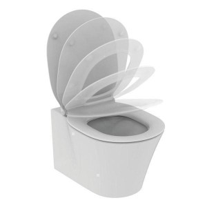 Vas WC Ideal Standard, Connect Air, suspendat cu fixare ascunsa, AquaBlade, alb