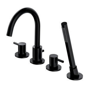 Baterie cada Omnires Y, montaj pe cada, negru semi-mat_7