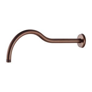 Brat de dus Omnires ARMANCE, montat pe perete, 40 cm, cupru antic periat_14