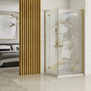 Cabina Dus Rea Hugo 100x100 Gold Brush_11