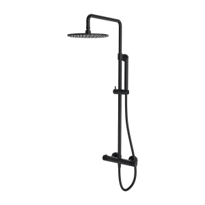 Coloana de dus cu termostat, Omnires CONTOUR, antracit periat_13