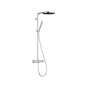 Coloană de duș termostatată, Hansgrohe Pulsify S Puro 260 EcoSmart, crom_1