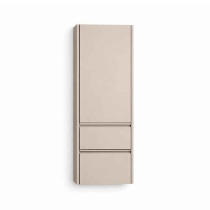 Dulap înalt suspendat Kolpasan, Joy, h148, cu 1 ușă și 2 sertare, light grey_2