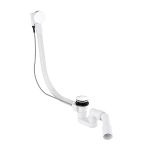 Instalatie cada, Omnires CGS, pop-up, cu preaplin, alb lucios_4