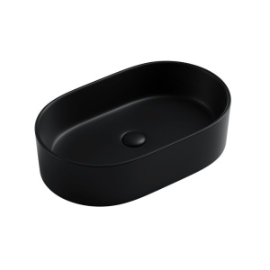 Lavoar pe blat Fluminia, Tisa, 56 x 35 cm, negru mat_22