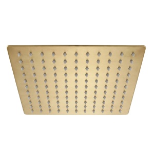 Pălărie De Duș Pătrată Rea Js-p015bg 25cm Brush Gold_19
