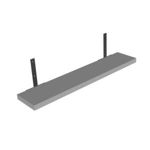 Raft pentru oglindă Kolpasan, POL OG 60, alb_1