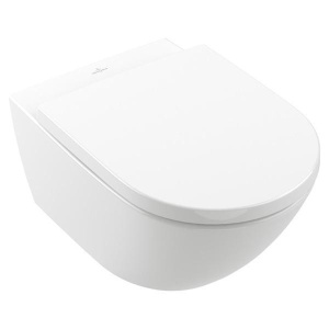 Set vas WC suspendat, Villeroy & Boch, Subway 3.0 CeramicPlus, cu Twist Flush si capac cu soft close si quick release, alb_7