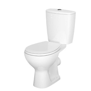 Vas WC compact Cersanit, Arteco New, cu capac si rezervor, alb