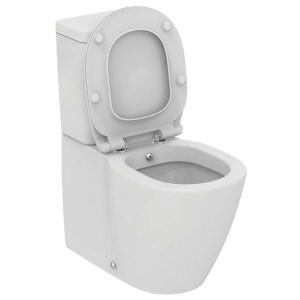 Vas WC Ideal Standard, Connect, stativ pentru combinare cu functie de bideu, alb