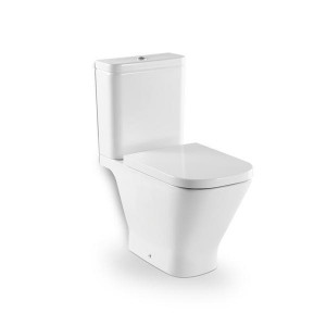 Vas WC Roca, The Gap, stativ, monobloc cu iesire laterala