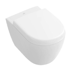 Vas WC suspendat Villeroy & Boch, Subway 2.0, compact, direct flush, alb alpin