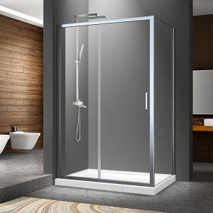 Cabina de dus Fluminia, Iris, dreptunghiulara 120 x 90 cm, crom_12