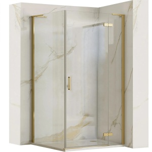 Cabina Dus Rea Hugo 100x90 Gold Brush_11