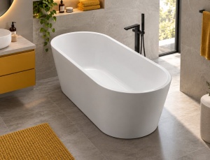 Cada freestanding Dalia, 170 cm, alb_15
