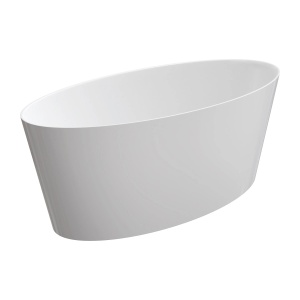 Cada freestanding, Omnires ROMA M+, 159 x 72 cm, alb lucios_21