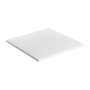 Cadita de dus, Omnires, AQUAROCK, 90 x 90 cm, compozit, alb mat_21