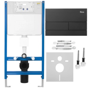 Cadru Wc Încastrat K011a-q Rea Cu Buton T Black_4