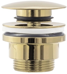 Dop Lavoar Universal Rea Gold Click-clack Auriu Lucios_9