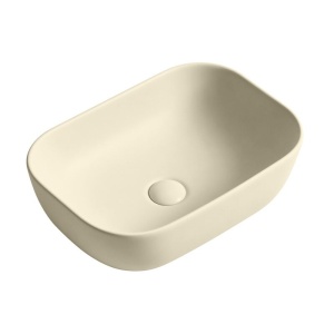 Lavoar pe blat Fluminia, Crius, dreptunghiular, 45,5 x 32 cm, cappuccino_13