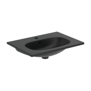 Lavoar pentru mobilier Ideal Standard, Tesi 82 cm, negru mat_3