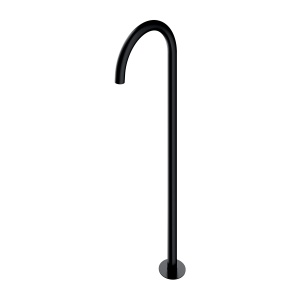 Pipa de umplere pentru cada Omnires Y, pentru cadă de podea, negru semi-mat_10