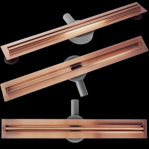 Rigola Dus Rea Neox Slim Pro Brushed Copper 70_22