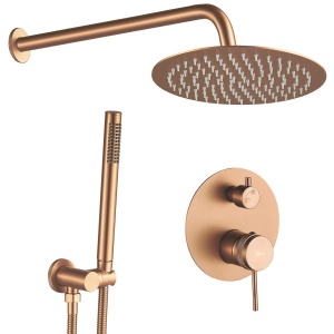 Set De Dus Incastrat Rea Lungo Grip Brush Copper + Box_3