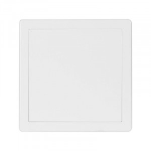 Ușiță de vizitare, Haco, ASA-PVC, 20x20 cm, alb