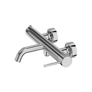 Baterie cadă-duș LaVita, Verdi, monocomandă cu montaj pe perete, crom_1