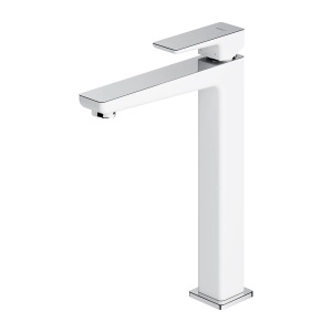 Baterie inalta de lavoar, Omnires PARMA, crom lucios/alb_11