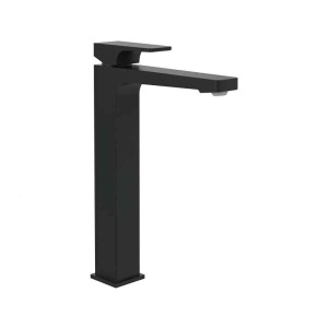 Baterie înaltă pentru lavoar Villeroy&Boch, Architectura Square 257, cu ventil click-clack, negru mat_1